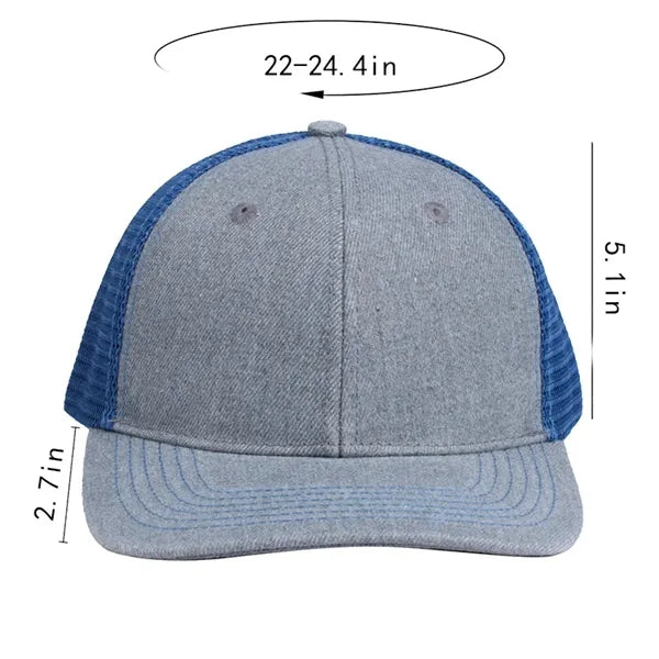 Breathable Cotton Sunshade Trucker Cap