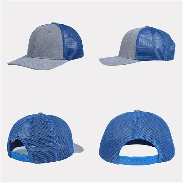 Breathable Cotton Sunshade Trucker Cap