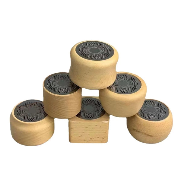 Retro Mini Wooden Bluetooth Speaker