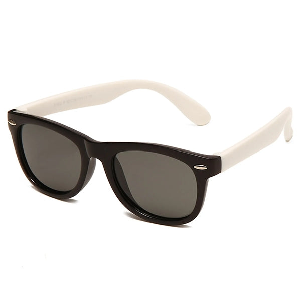 Two Color Child Square Frame Sunglasses