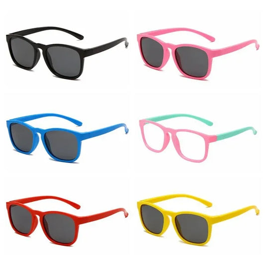 UV400 Polarized Children Square Sunglasses