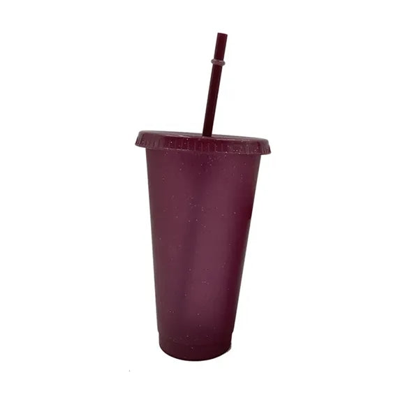 25OZ Plastic Sports Cup With Straw