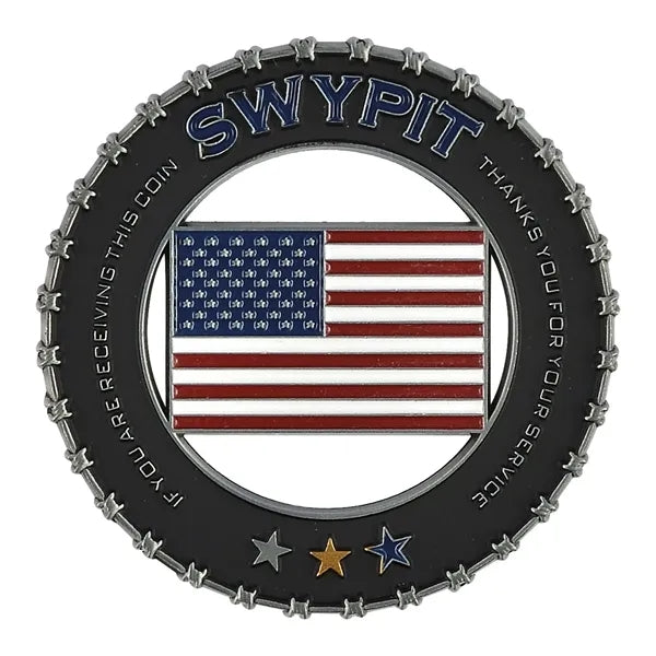 2 1/2" Custom Challenge Coin Double Sided Cast Zinc Alloy