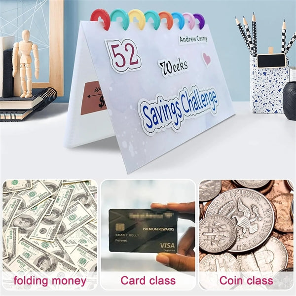 52 Week Money Saving Challenge Binder