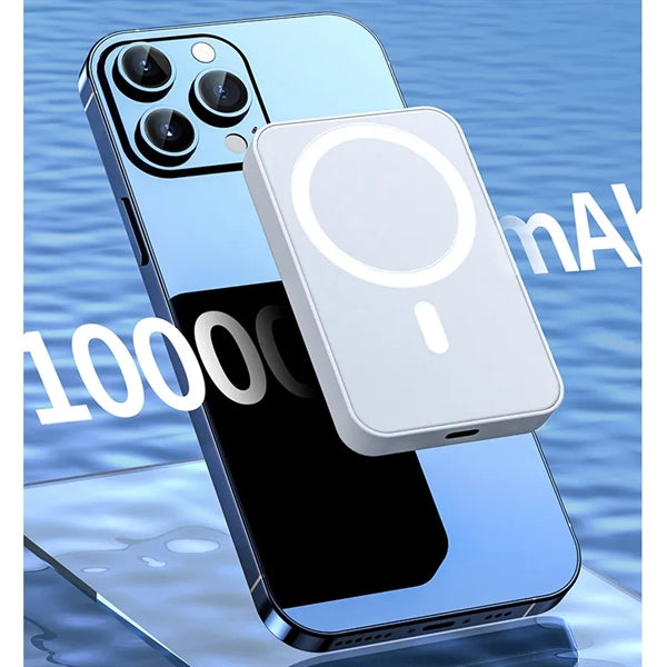 15W Fast Charging Magnetic Wireless Power Bank 10000 mAh