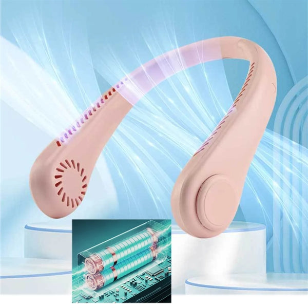 Rechargeable USB Hanging Neck Fan