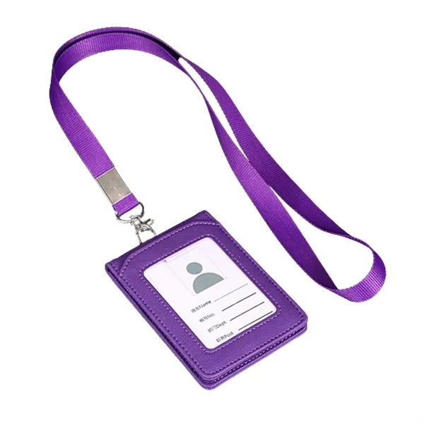 ID Badge Holder with Lanyard