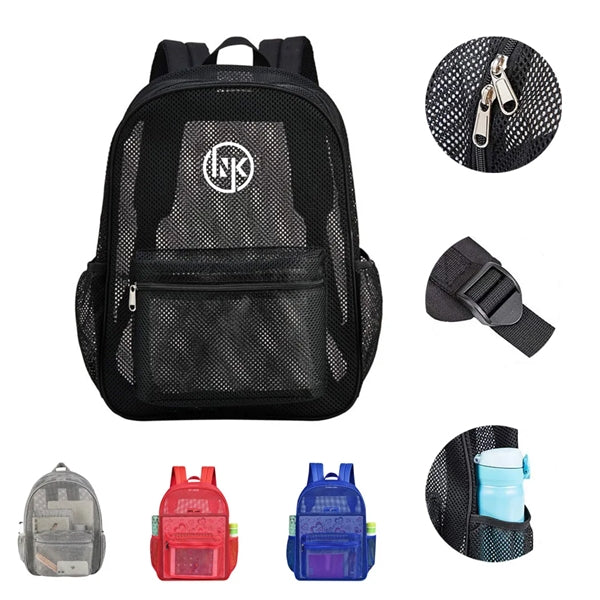 Heavy Duty Mesh Backpack