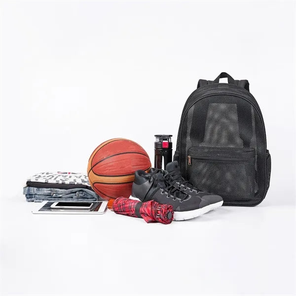 Heavy Duty Mesh Backpack