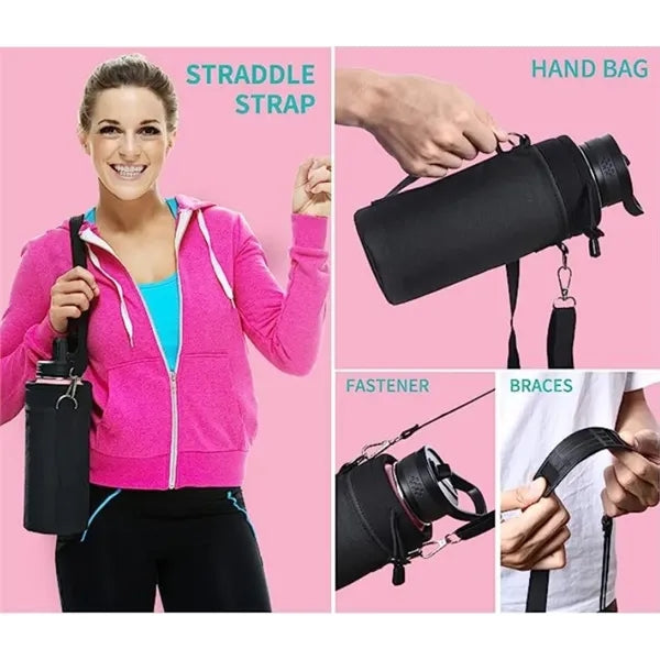 304 Stainless Steel Metal Thermos Water Bottle With Sleeve