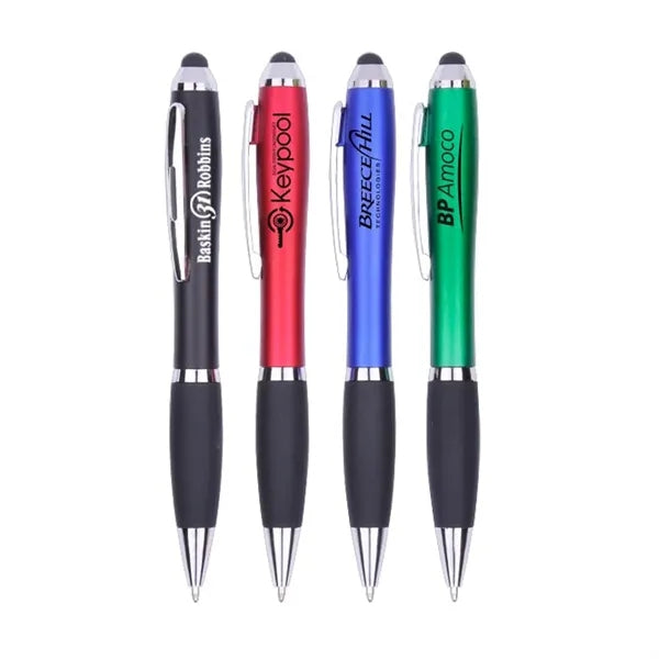 Colored Barrel Grip Stylus Pen