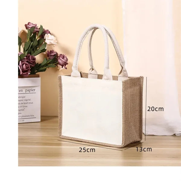 Jute Tote Bag