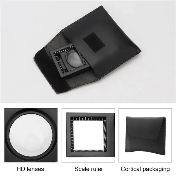 Three-Folding 10X Magnifying Glass