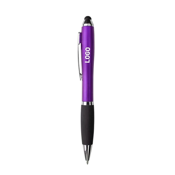 Rubberized Grip Stylus Pen