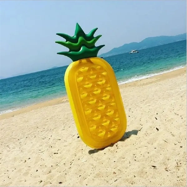 PVC Pineapple Shaped Swimming Ring for Adult