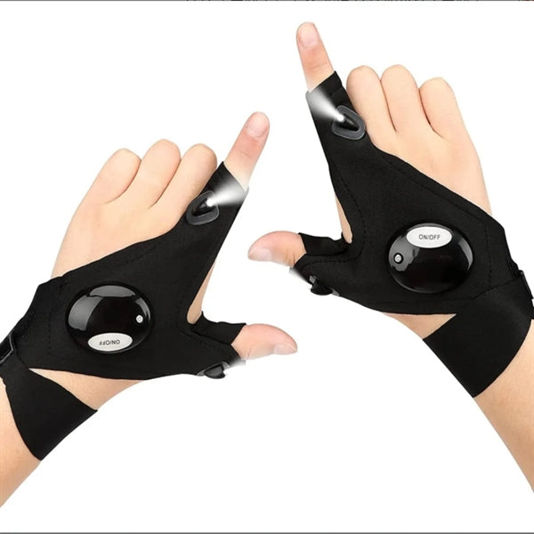 Flashlights Gloves With Color Box