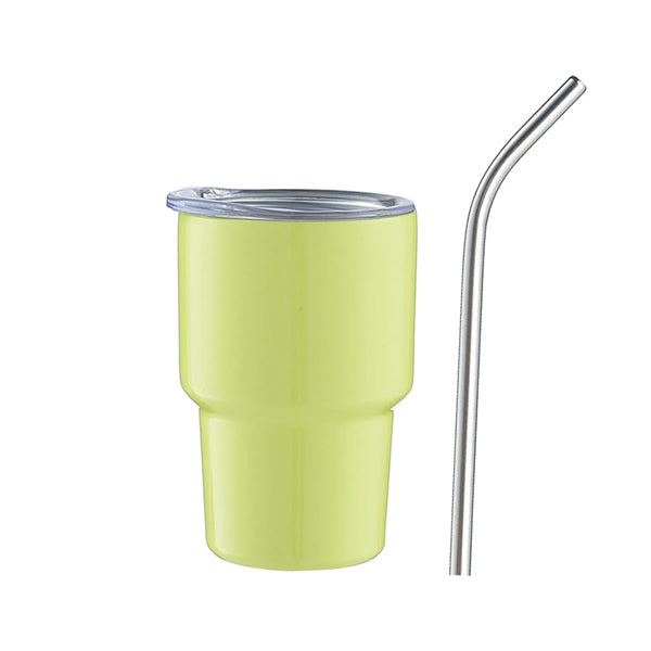 3 OZ Mini Travel Tumbler with Straw