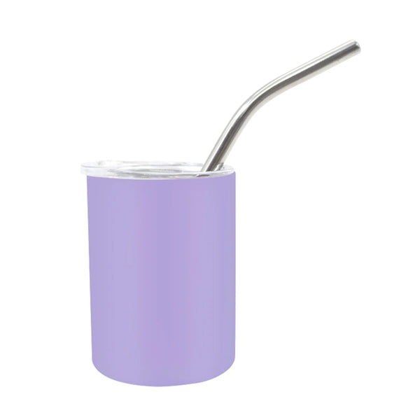 3 OZ Mini Shot Glass Tumber with Straw