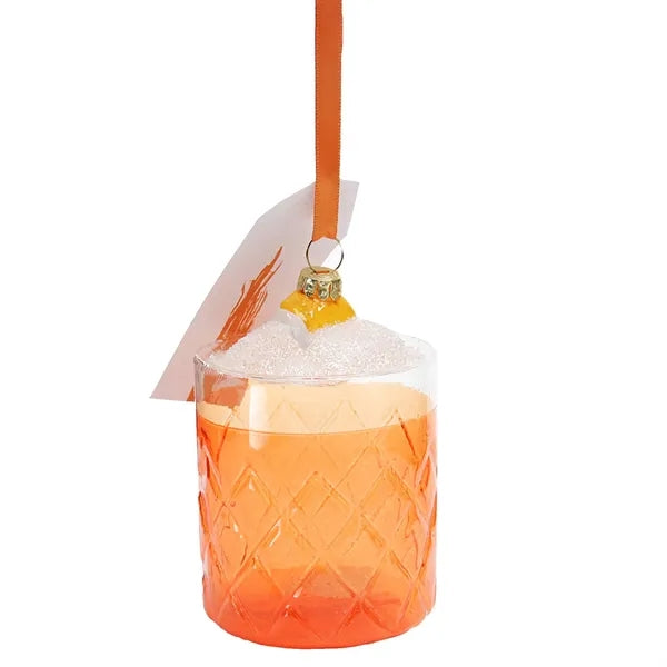 Wine Bottle Flat Christmas Ornaments