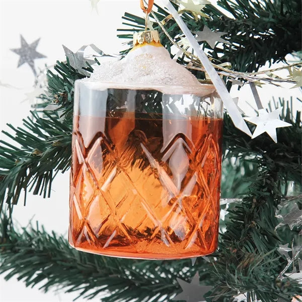 Wine Bottle Flat Christmas Ornaments