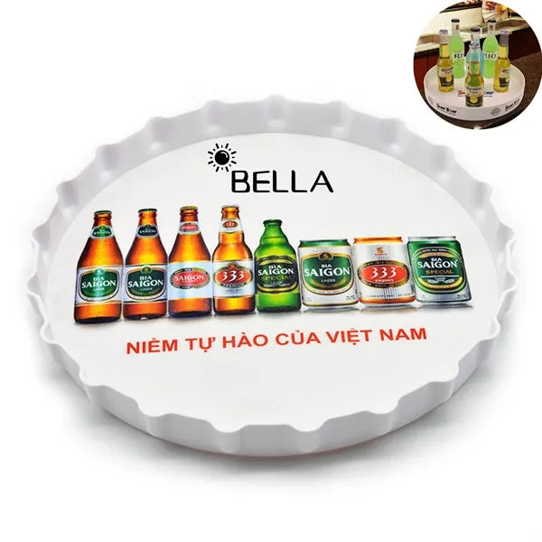 Plastic Round Serving Tray