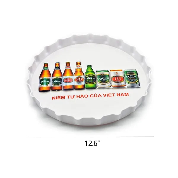 Plastic Round Serving Tray