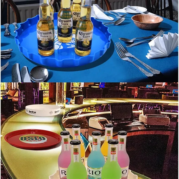 Plastic Round Serving Tray
