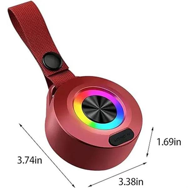 Waterproof Mini Bluetooth Shower Speaker with Lanyard