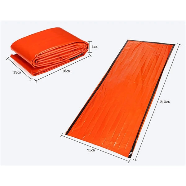 Emergency Sleeping Bag,Survival Thermal Bivy Sack Blanket