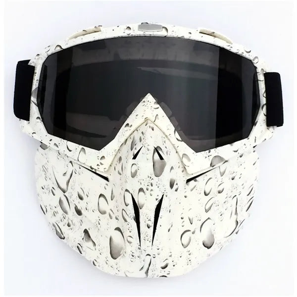 Anti-UV Detachable Motorcycle Riding Mask