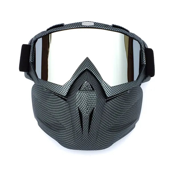 Anti-UV Detachable Motorcycle Riding Mask