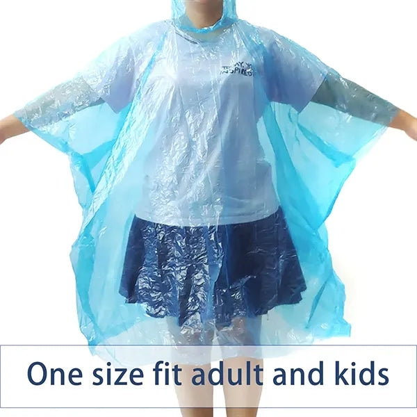 Portable Disposable Emergency Raincoats Rain Poncho