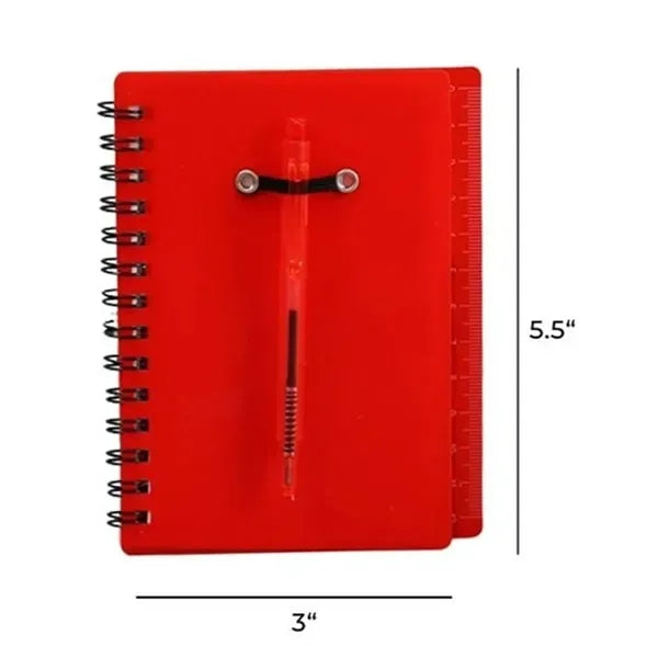 Portable Spiral Bound Notebook & Pen