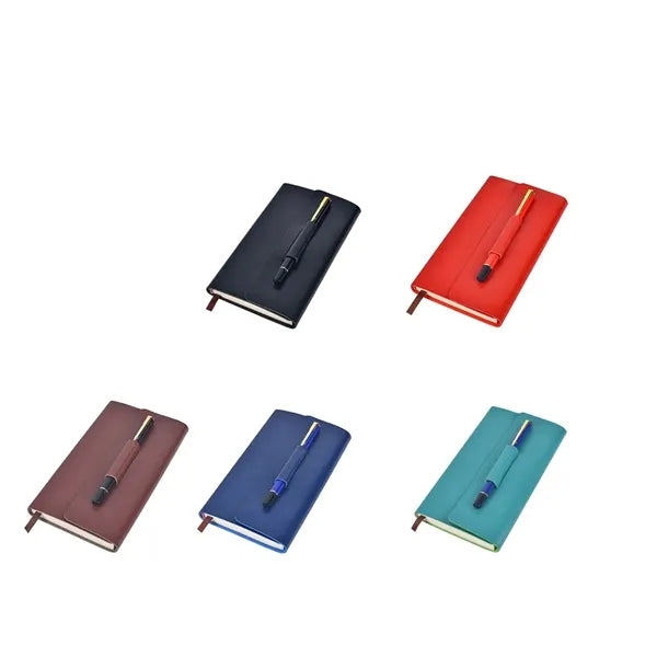 Notebook With Pen & Card Holder