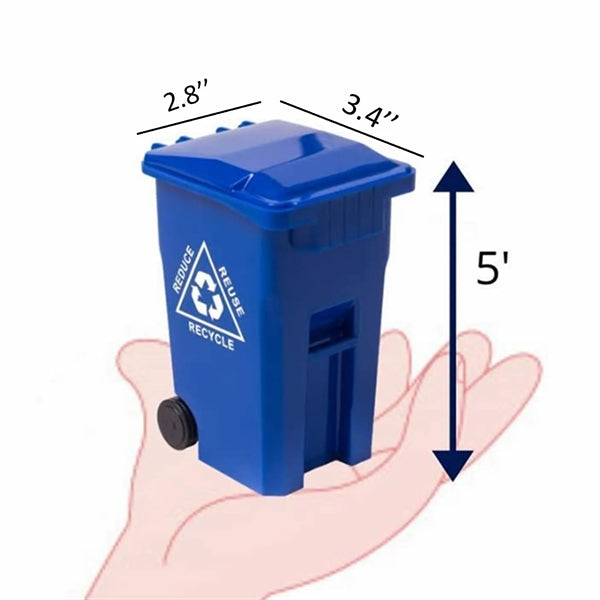 Plastic Mini Trash Can Type PP Pen Holder