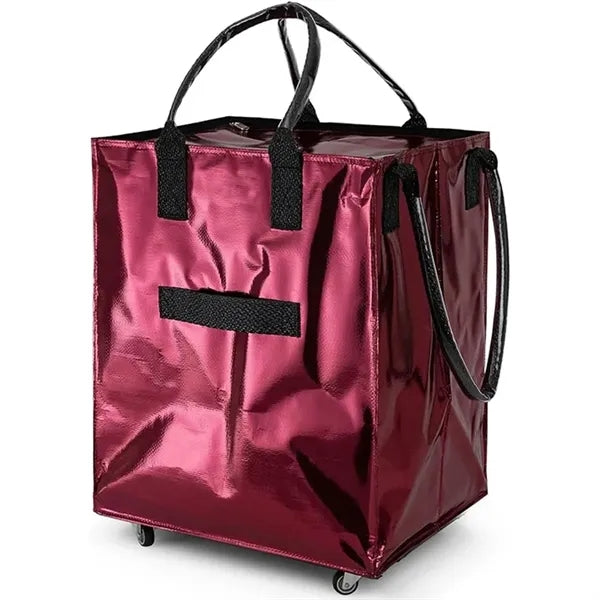 Shopping Tote Rolling Bag Grocery Trolley Customize