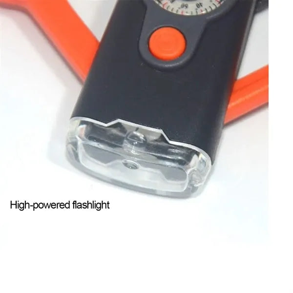Emergency Survival Whistle with Lanyard 7in1 Multitool