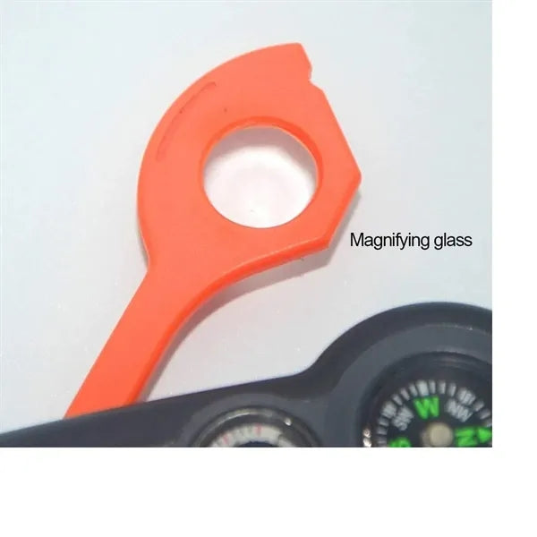 Emergency Survival Whistle with Lanyard 7in1 Multitool