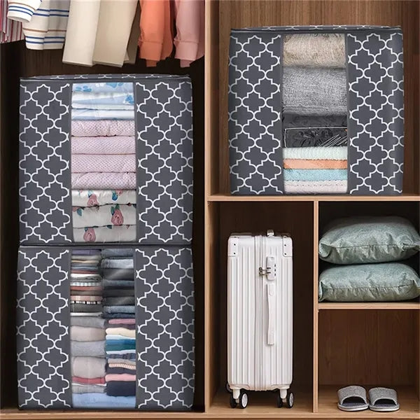 100 L Storage Bags Large Blanket Clothes Organization