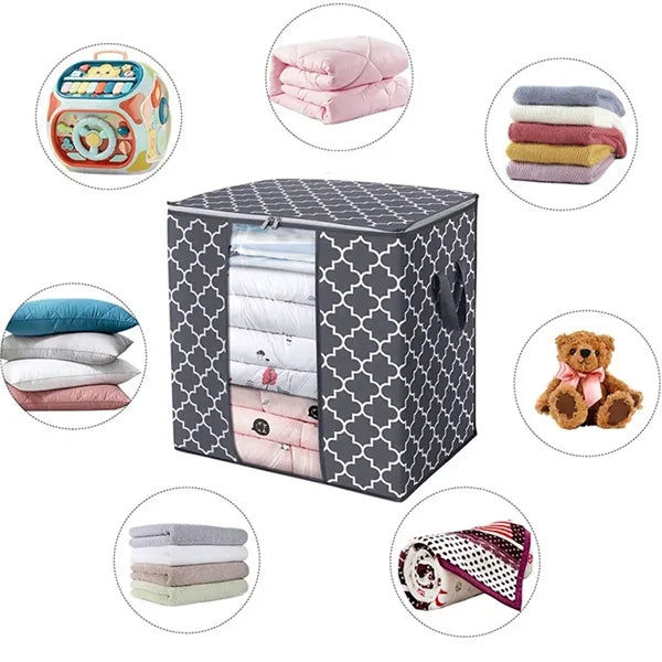 100 L Storage Bags Large Blanket Clothes Organization