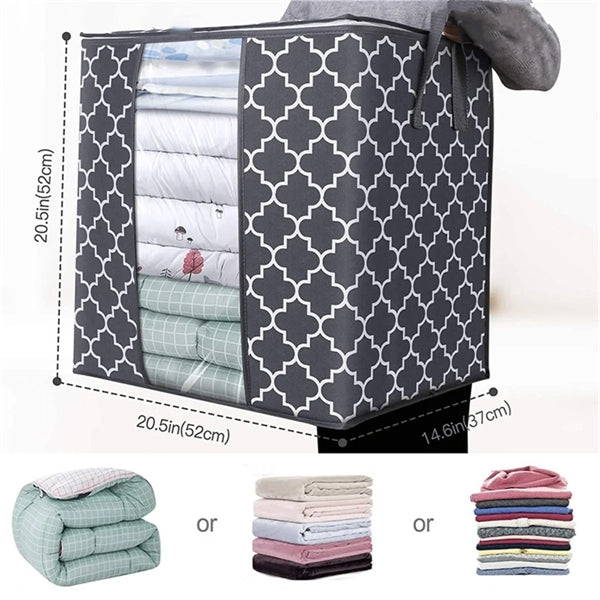 100 L Storage Bags Large Blanket Clothes Organization