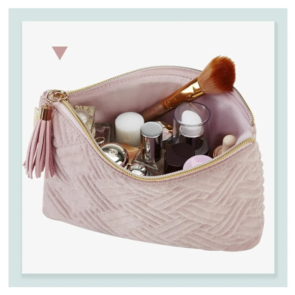 Small Cosmetic Bag Elegant Roomy Makeup Lipstick Pouch