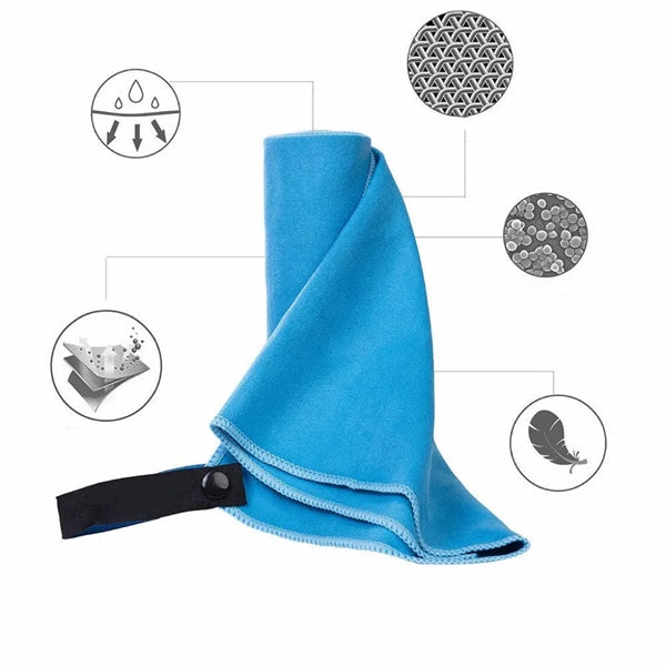 Super Fast Drying, Portable Towel for Fitness