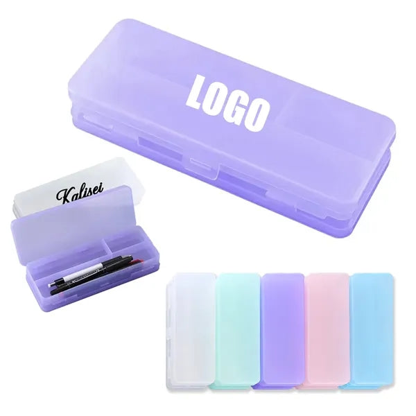 Double Layer Pencil Case