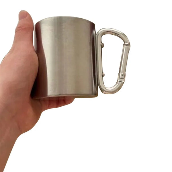 Stainless Steel Thickened Climbing Buckle Cup