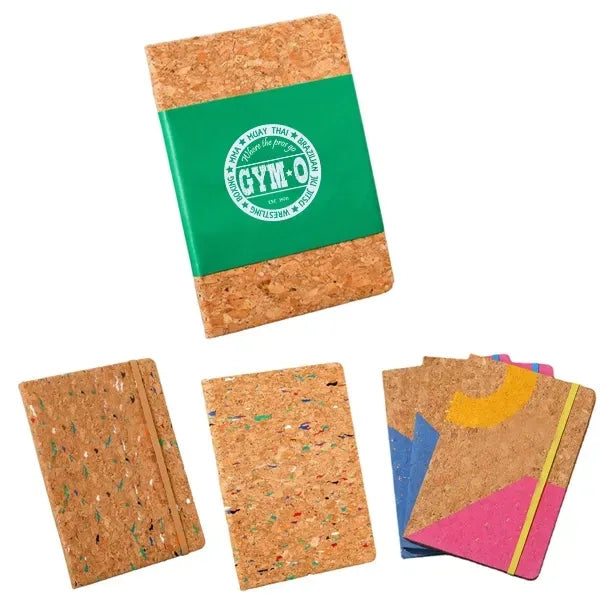 Recycled Cork Cover Journal Notebook