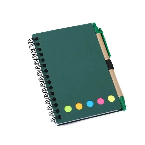 Sticker Notebook W/ Pen Holder