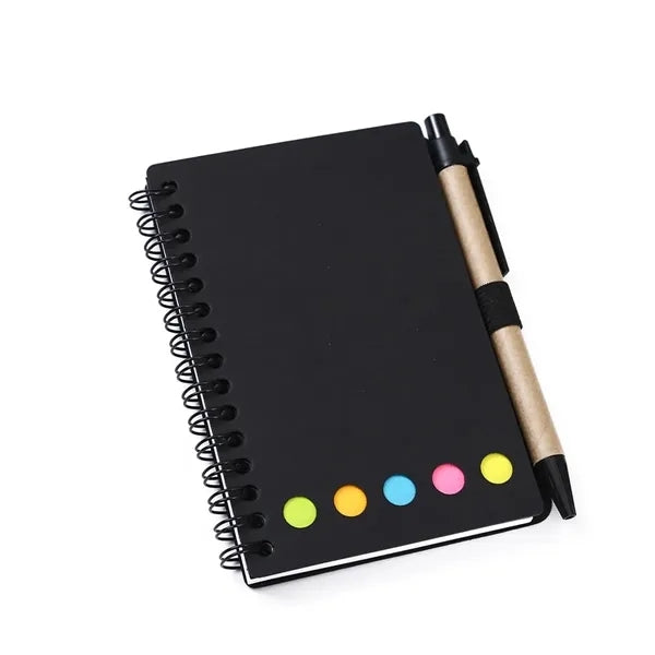Sticker Notebook W/ Pen Holder
