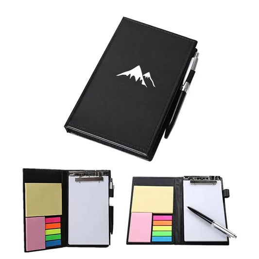 Notebook W/ Sticky Notes & Pen