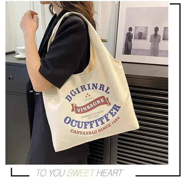 Take Home 12 oz. Cotton Shopper Tote